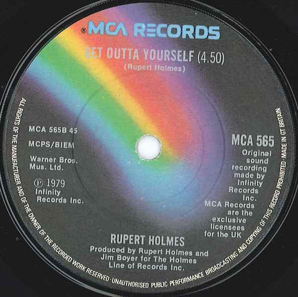 Rupert Holmes : Him (7", Single)
