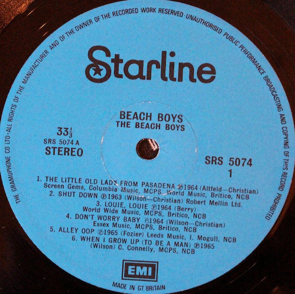 The Beach Boys : The Beach Boys (LP, Comp)