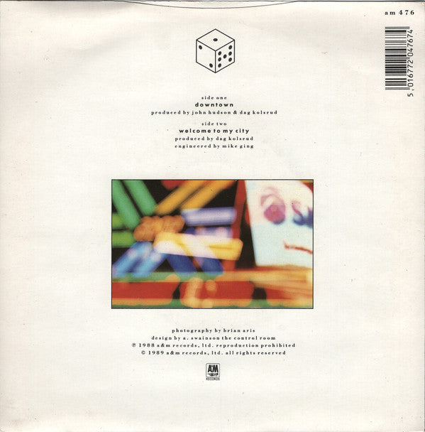 One 2 Many : Downtown (7", Single, RE, Sil)