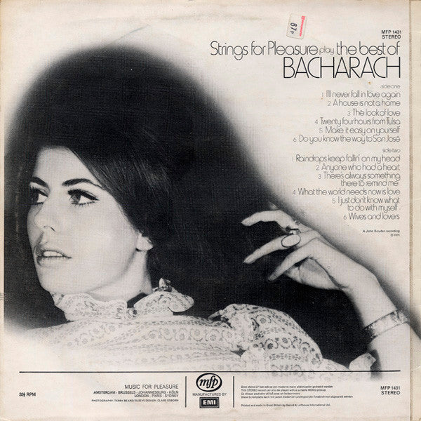 Strings For Pleasure : Play The Best Of Bacharach (LP)