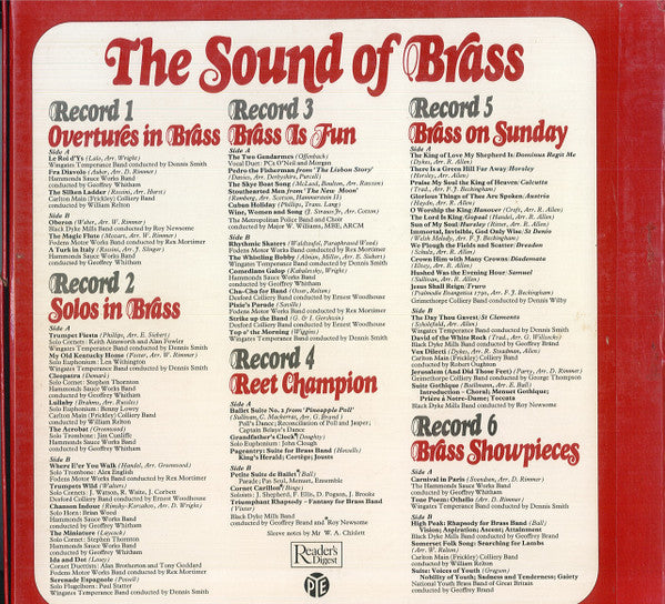 Various : The Sound Of Brass (6xLP, Box)