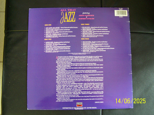 John Dankworth, Humphrey Lyttelton : All That Jazz (2xLP, Comp)