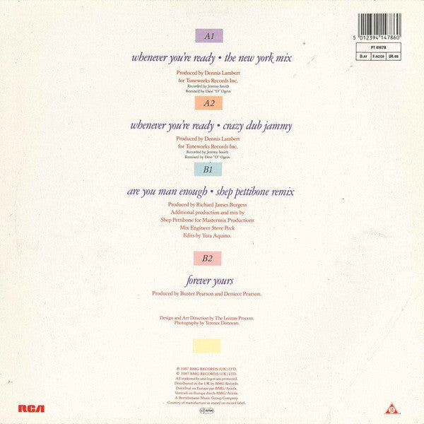 Five Star : Whenever You're Ready (The New York Mix) (12")