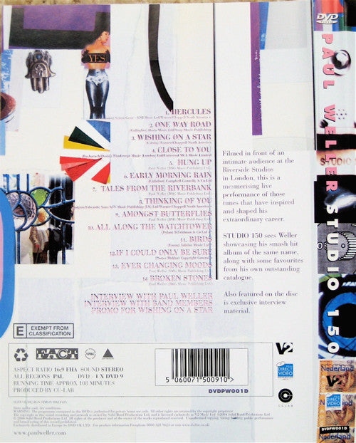 Paul Weller : Studio 150 (DVD-V, PAL)