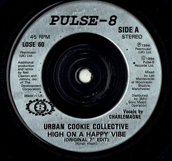 Urban Cookie Collective : High On A Happy Vibe (7", Single)