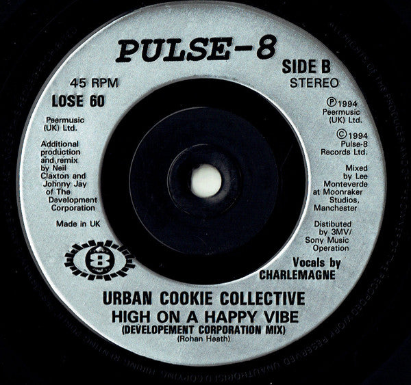 Urban Cookie Collective : High On A Happy Vibe (7", Single)