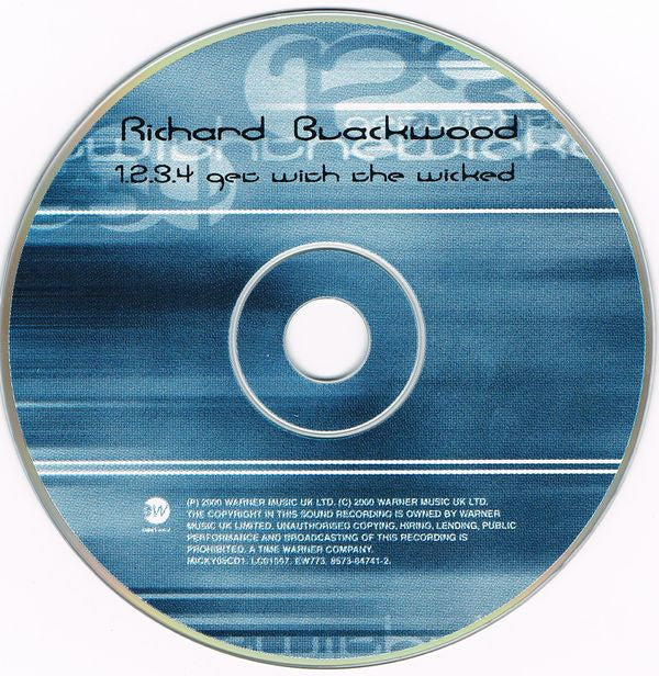 Richard Blackwood Feat. Deetah : 1.2.3.4 Get With The Wicked (CD, Maxi, Single, Enh, CD1)