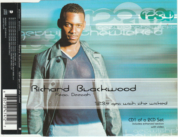 Richard Blackwood Feat. Deetah : 1.2.3.4 Get With The Wicked (CD, Maxi, Single, Enh, CD1)
