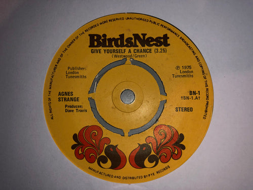 Agnes Strange : Give Yourself A Chance (7", Single, Pus)