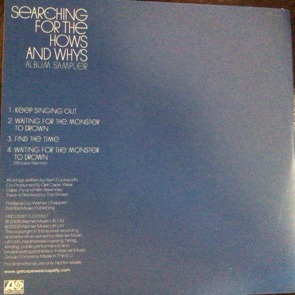 Get Cape. Wear Cape. Fly : Searching For The Hows And Whys (CD, Smplr, Car)