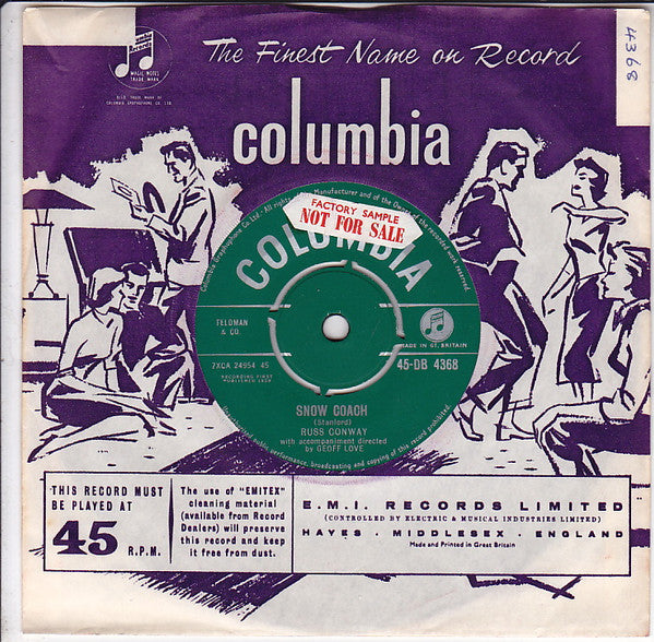 Russ Conway : Snow Coach  (7")