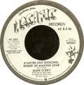 Alan O'Day : Started Out Dancing, Ended Up Making Love (7", Mono, Promo)