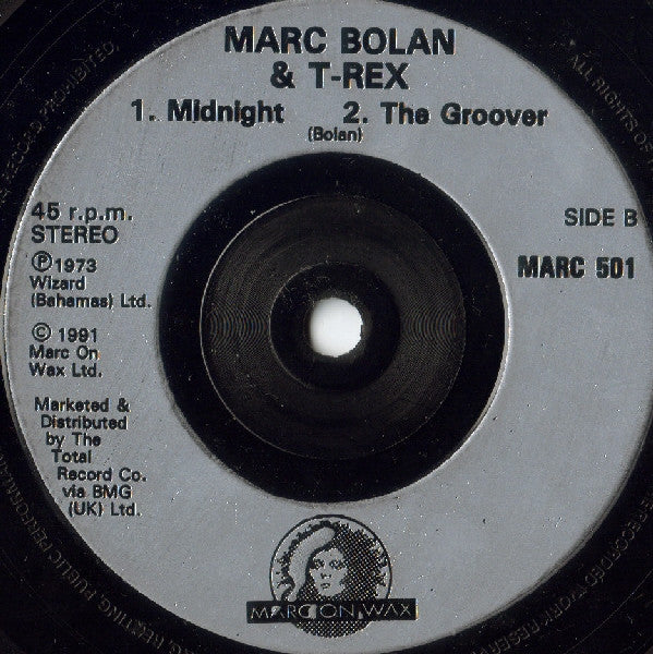 Marc Bolan and T. Rex : 20th Century Boy (7", Single, RE, Inj)