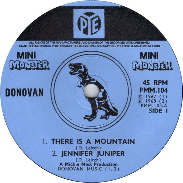 Donovan : There Is A Mountain (7", EP, Sol)