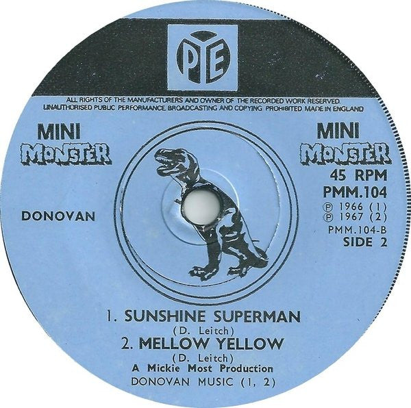 Donovan : There Is A Mountain (7", EP, Sol)