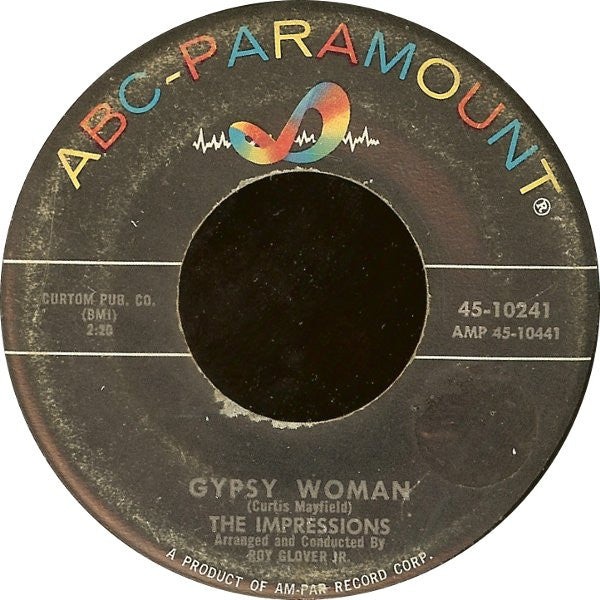The Impressions : Gypsy Woman / As Long As You Love Me (7")