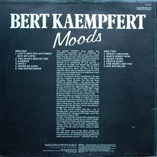 Bert Kaempfert : Moods (LP, Comp)