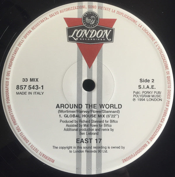 East 17 : Around The World (12")