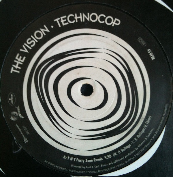 Techno Cop : The Vision (12")