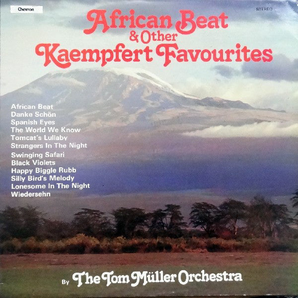 The Tom Müller Orchestra : African Beat & Other Kaempfert Favourites (LP)