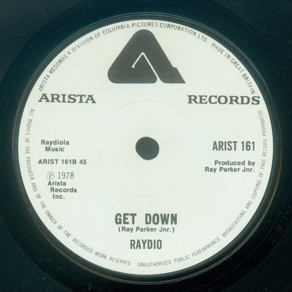 Raydio : Jack And Jill  (7", Single)