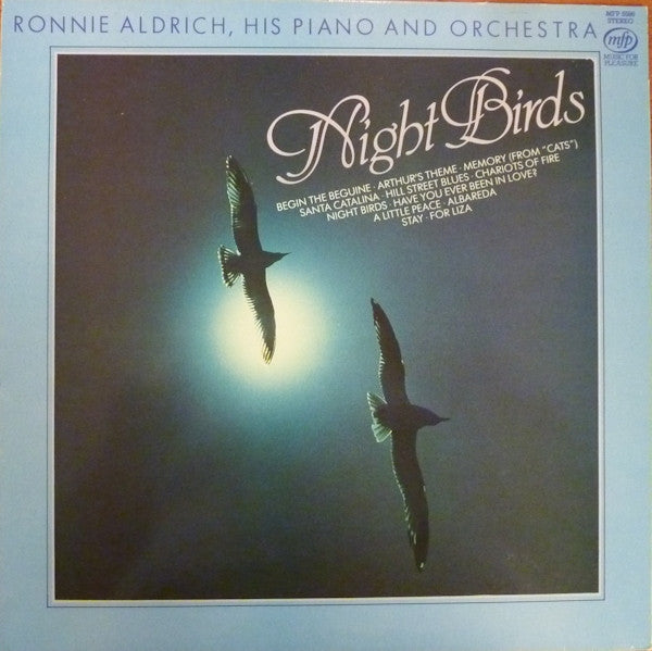 Ronnie Aldrich, His Piano And Orchestra* : Night Birds (LP)