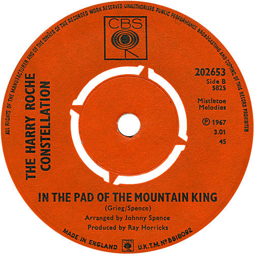 The Harry Roche Constellation : Casino Royale (7", Single, 4 P)