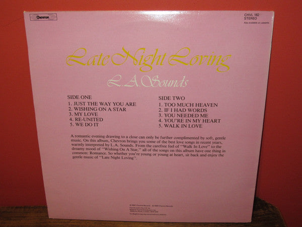 L.A. Sounds : Late Night Loving (LP, Album)