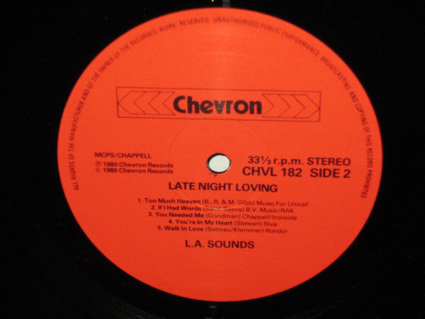L.A. Sounds : Late Night Loving (LP, Album)