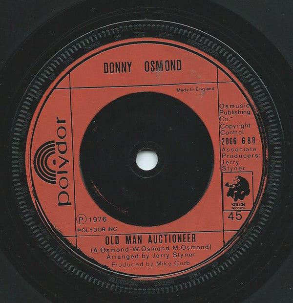 Donny Osmond : C'Mon Marianne (7")