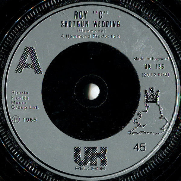 Roy C. Hammond : Shotgun Wedding (7", Single, RE)