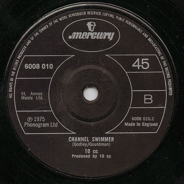 10cc : Life Is A Minestrone (7", Single)