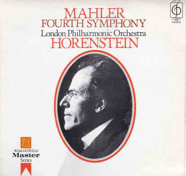 Gustav Mahler, London Philharmonic Orchestra, Jascha Horenstein : Fourth Symphony (LP, RE)