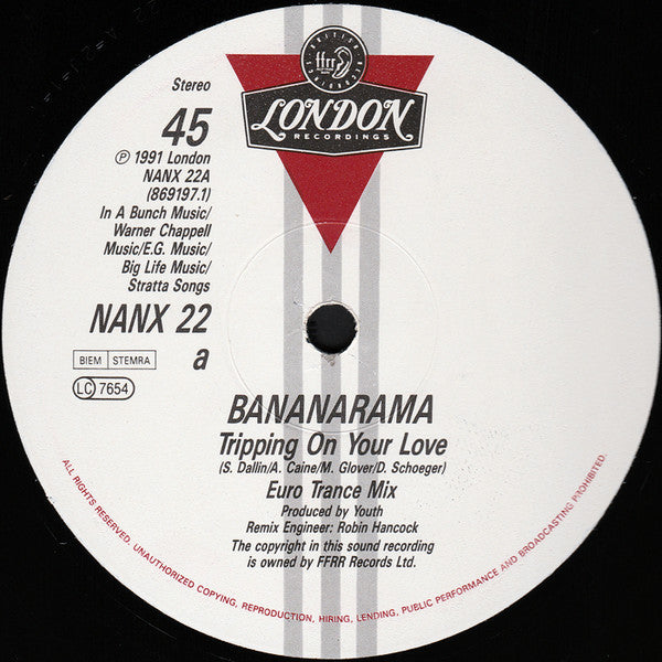 Bananarama : Tripping On Your Love (12", Single)