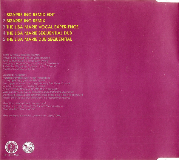 Lisa Marie Experience : Keep On Jumpin' (CD, Single)