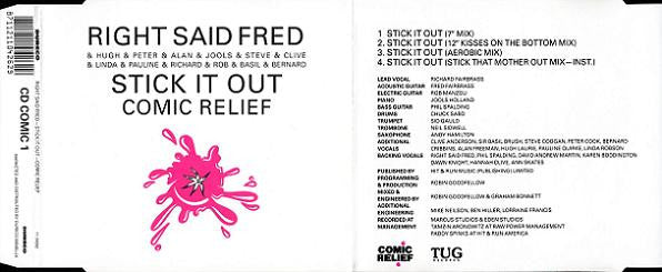 Right Said Fred : Stick It Out (CD, Maxi)