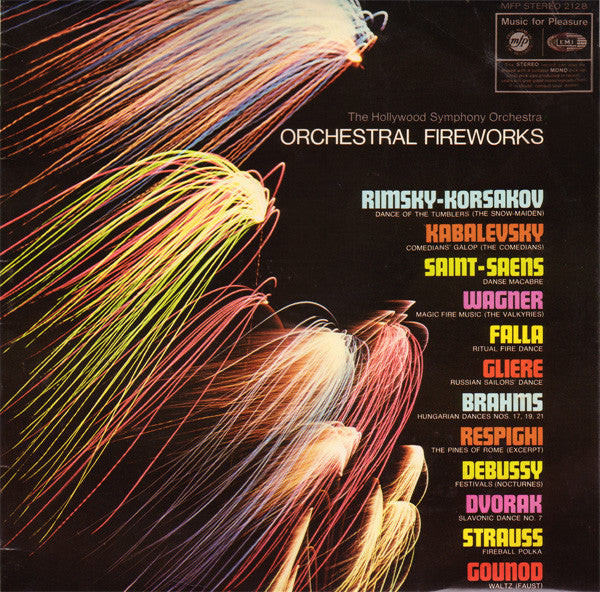Hollywood Symphony Orchestra : Orchestral Fireworks (LP)