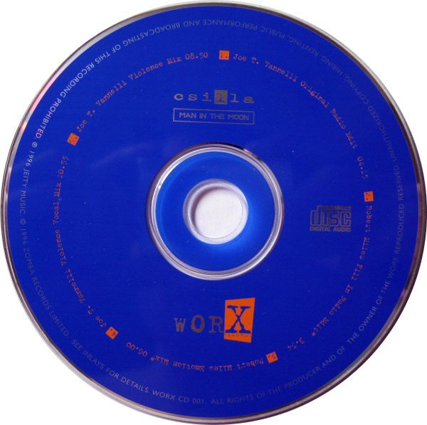 Csilla : Man In The Moon (CD, Single)