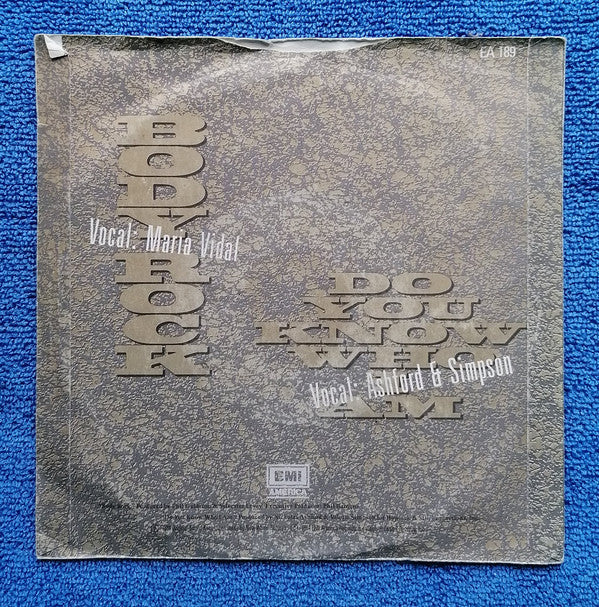 Maria Vidal : Body Rock (7", Single)