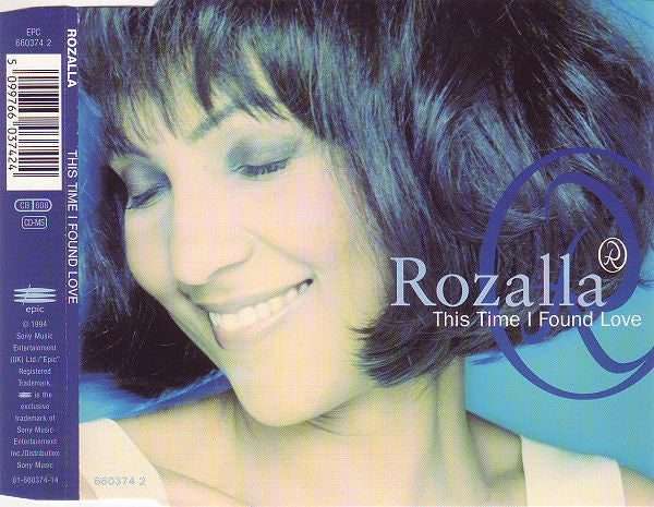 Rozalla : This Time I Found Love (CD, Maxi)