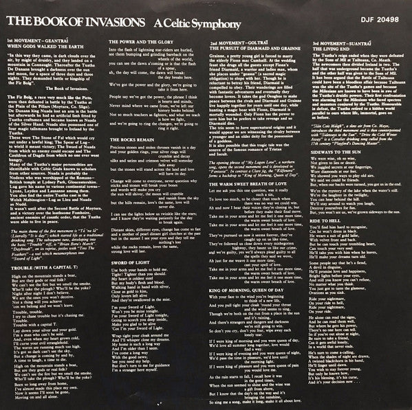 Horslips : The Book Of Invasions (A Celtic Symphony) (LP, Album)