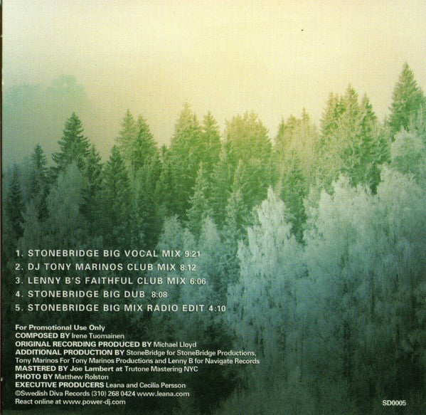 Leana (2) : Faith (CD, Maxi, Promo)
