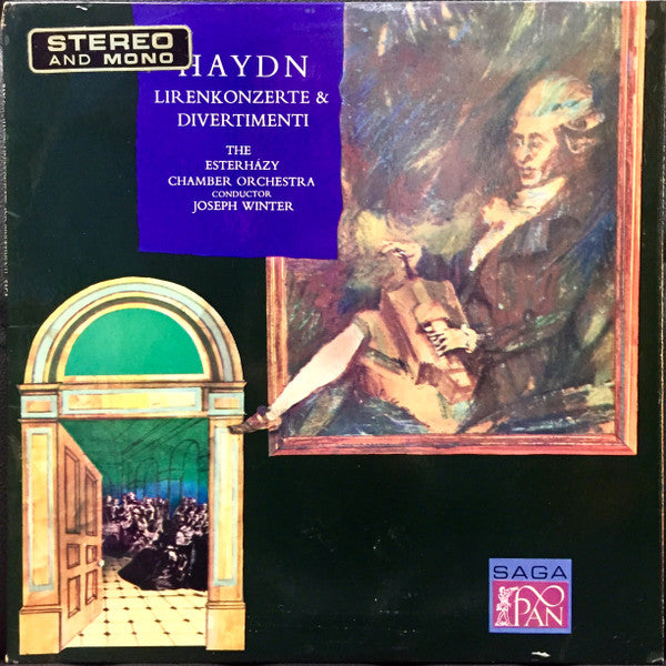 Joseph Haydn - The Esterhazy Orchestra, Joseph Winter : Lirenkonzerte & Divertimenti (LP)