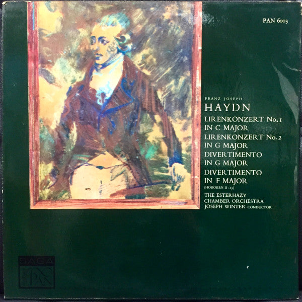 Joseph Haydn - The Esterhazy Orchestra, Joseph Winter : Lirenkonzerte & Divertimenti (LP)