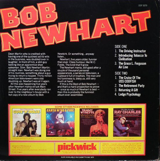 Bob Newhart : Bob Newhart (LP, Comp)