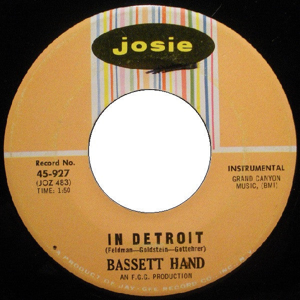 Bassett Hand : In Detroit / Youm (7")