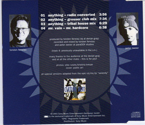 Culture Beat : Anything (CD, Single)