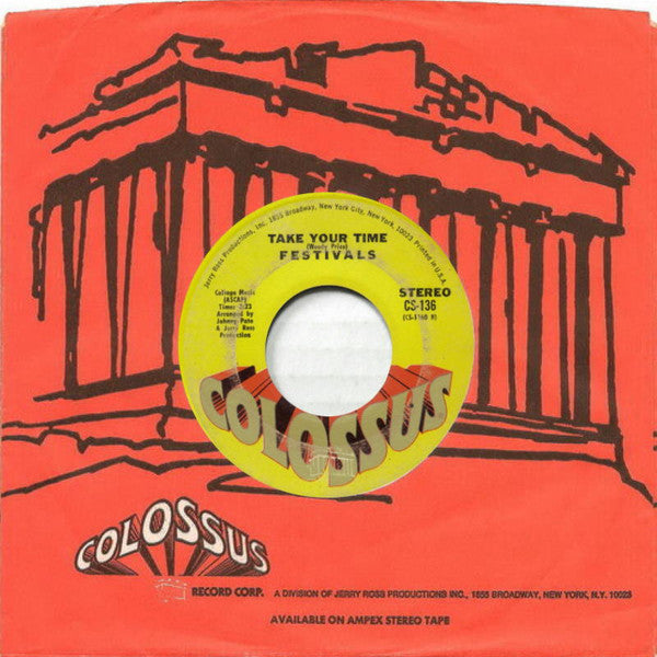 The Festivals : Baby Show It (7")