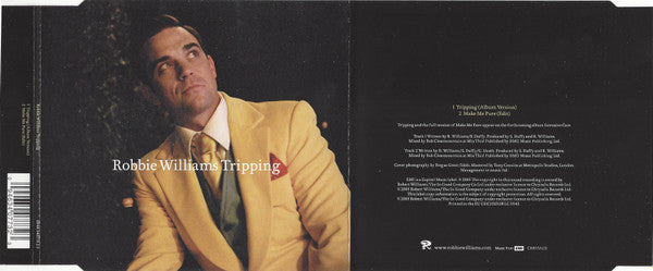 Robbie Williams : Tripping (CD, Single)