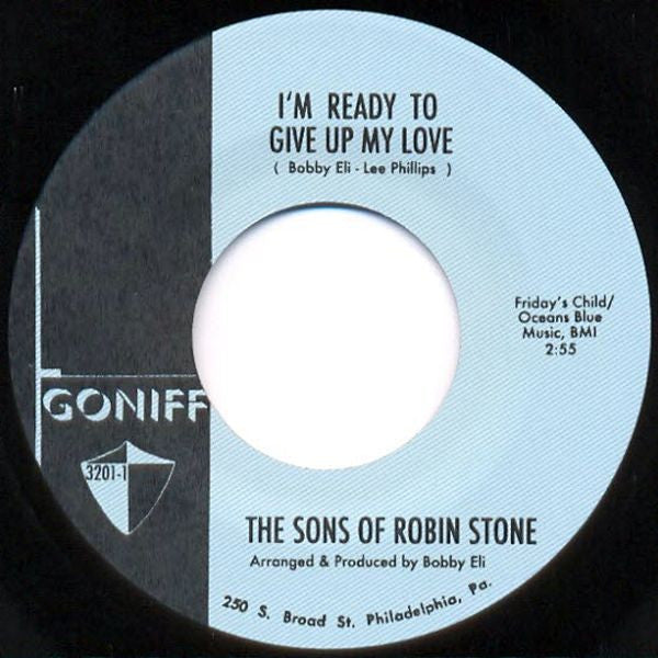 Sons of Robin Stone : I'm Ready To Give Up My Love / It Only Happens In The Movies (7", Single)